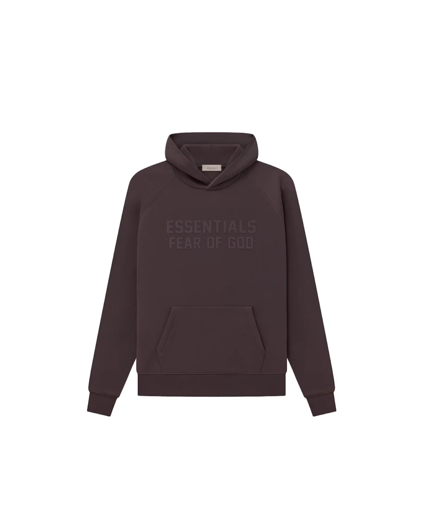 ESSENTIALS HOODIE PLUM SS23