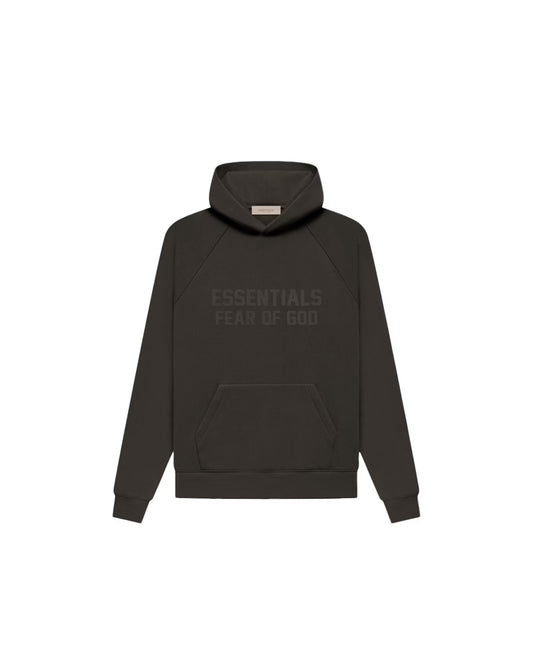 ESSENTIALS HOODIE OFF BLACK FW22